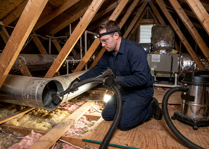 Skilled Laurel Attic Duct Cleaning Company