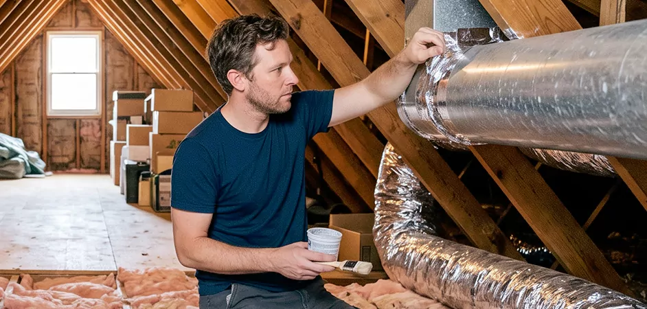 Duct Board Leak Repair in Laurel