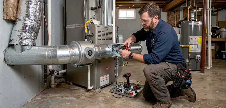 Booster Fan Installation in Laurel
